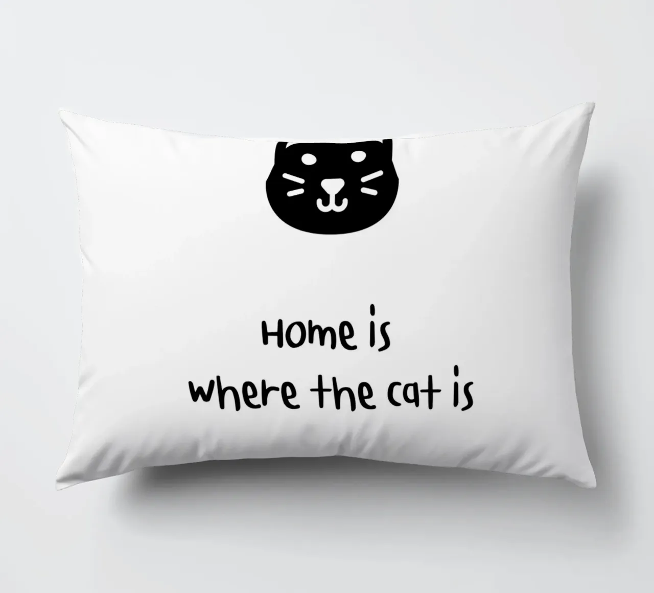 Home is where the cat is cuscino da designsbysophia