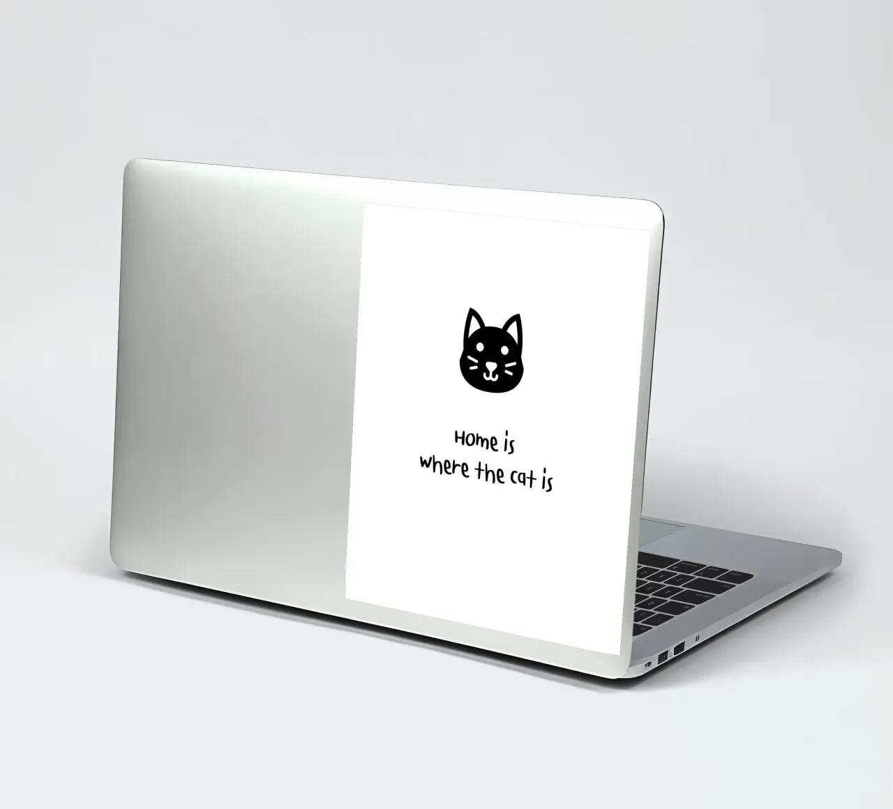 Home is where the cat is adesivo da designsbysophia