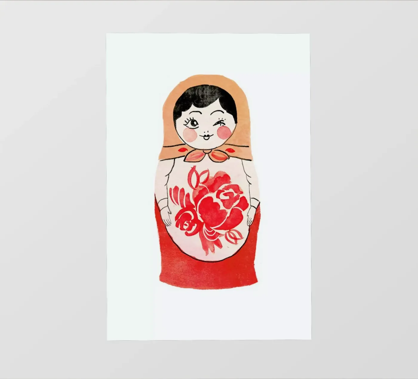 Matryoshka pellicola backlit da Niina Pechkovskaya