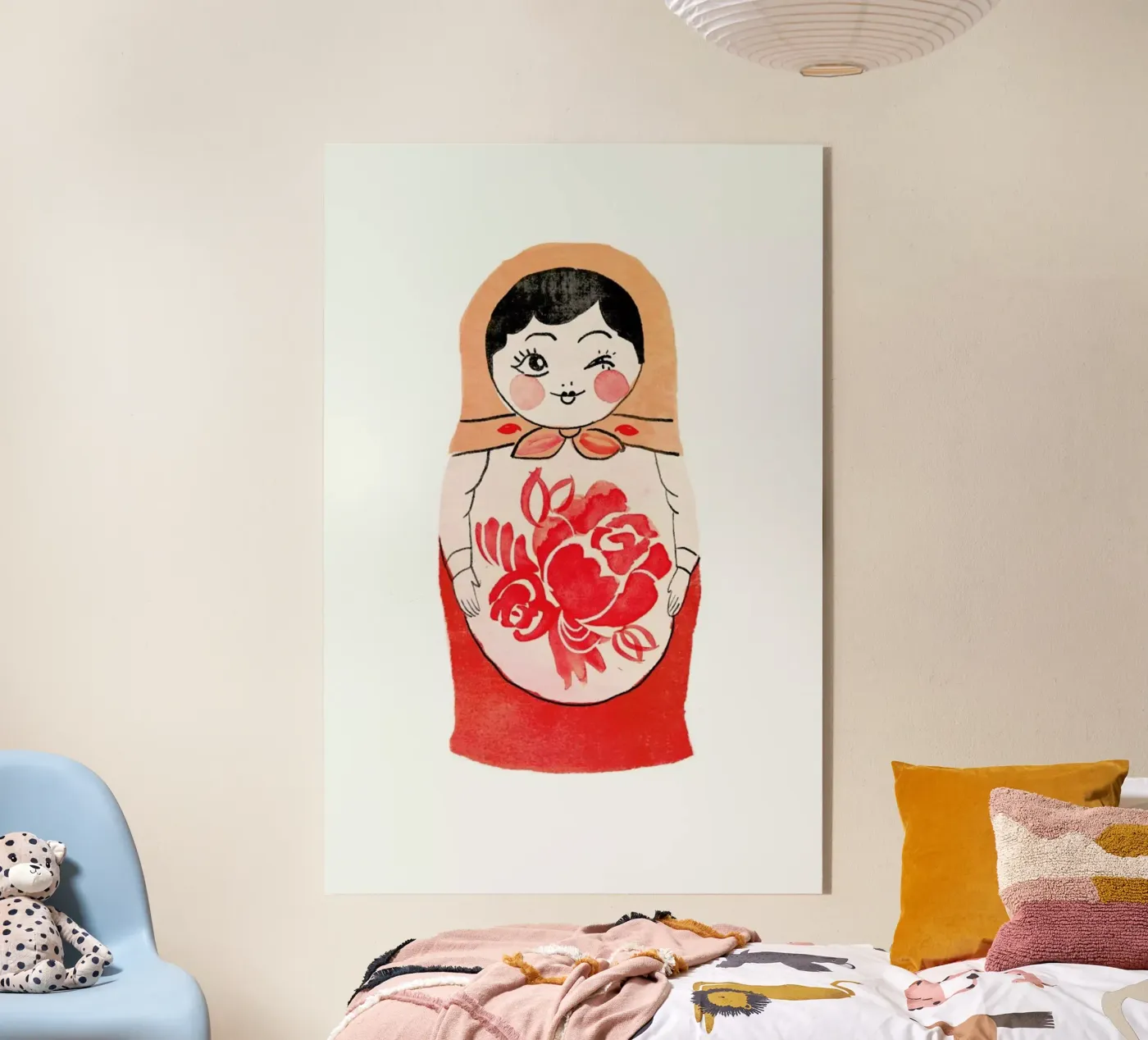 Matryoshka Acryl-Glas von Niina Pechkovskaya