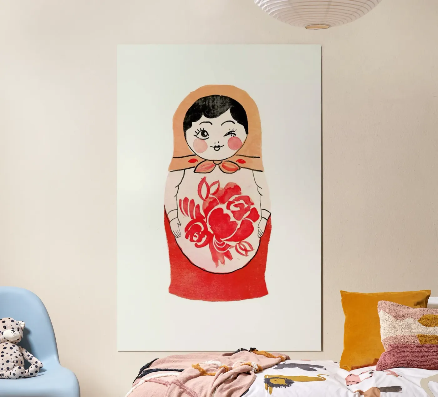 Matryoshka poster van Niina Pechkovskaya