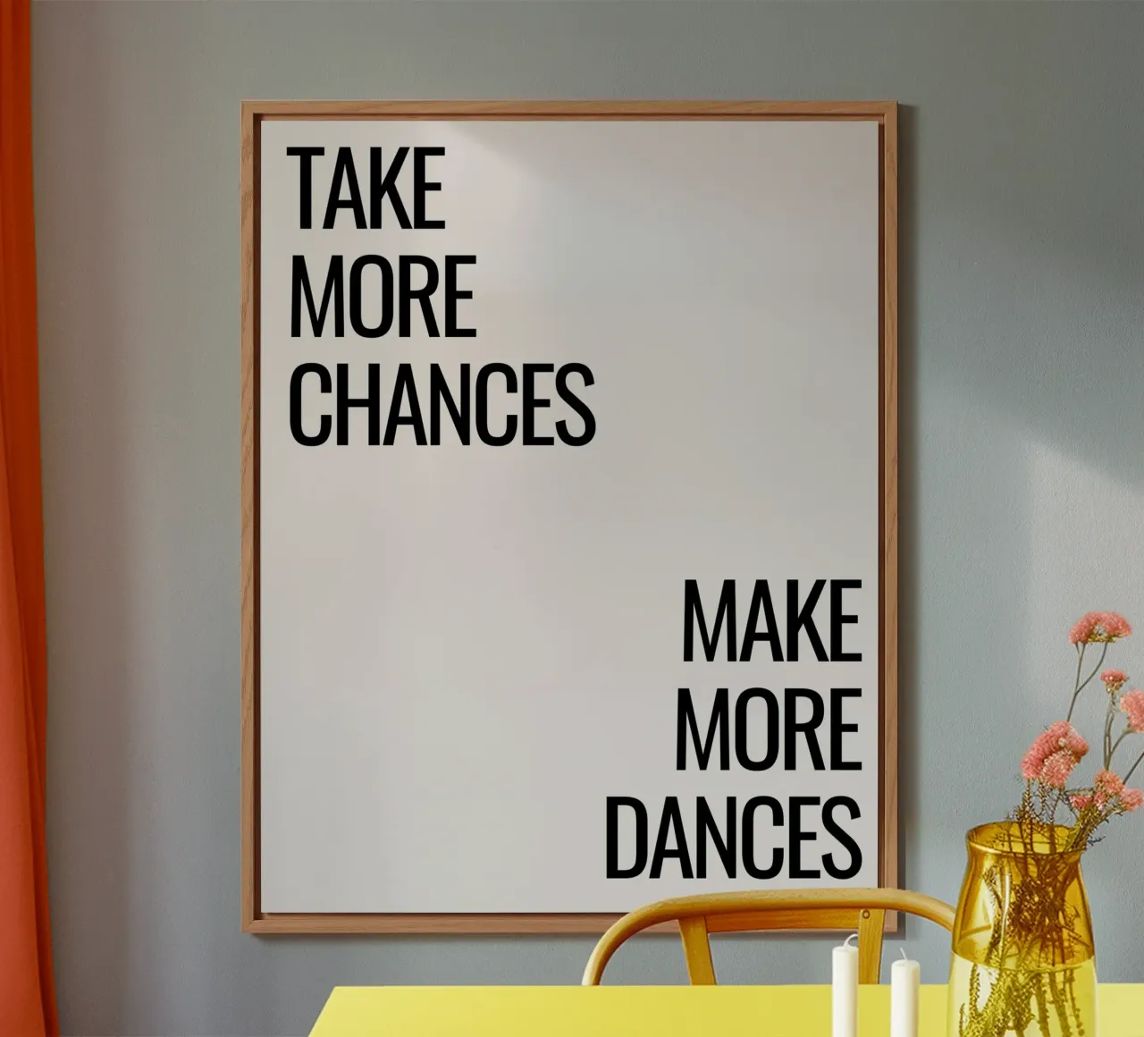 Take more chances, make more dances pannello forex da designsbysophia