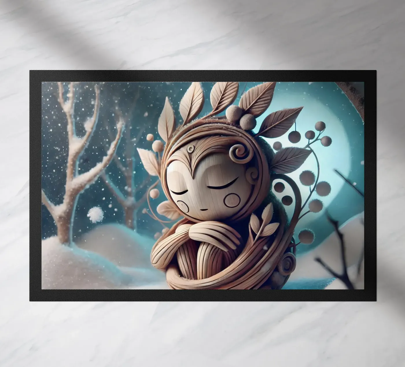 Twiglet doormat by Twinkle Art Studio