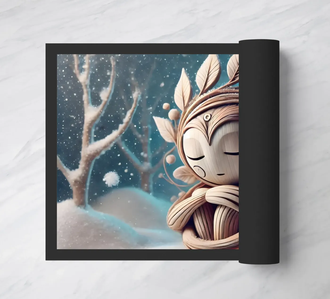 Twiglet doormat by Twinkle Art Studio