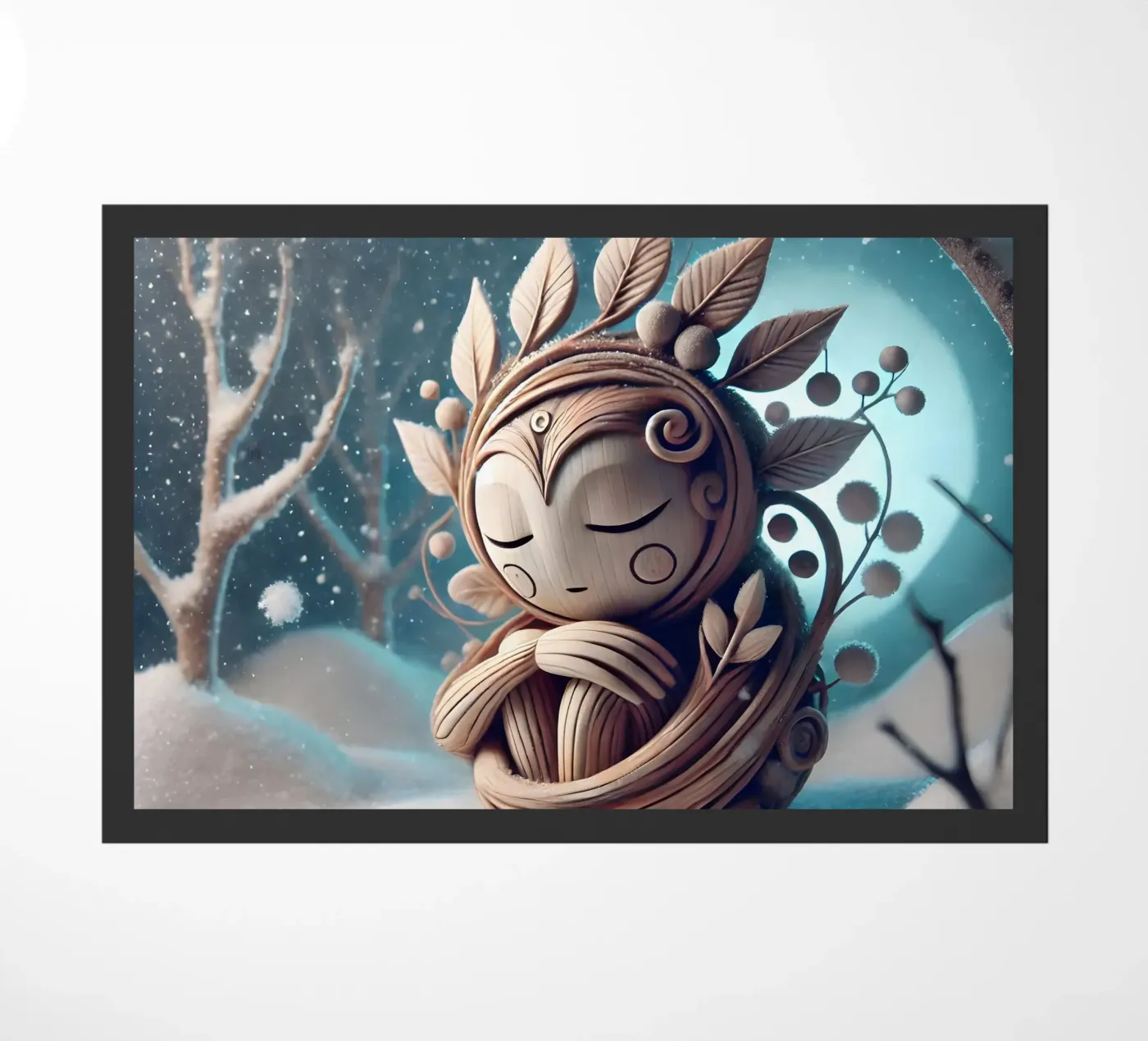 Twiglet doormat by Twinkle Art Studio