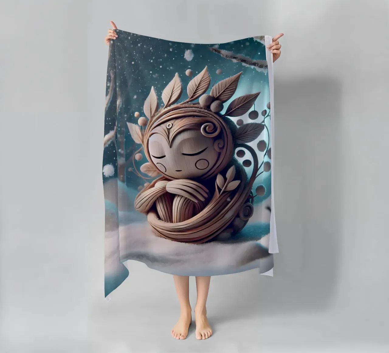 Twiglet serviette de plage de Twinkle Art Studio