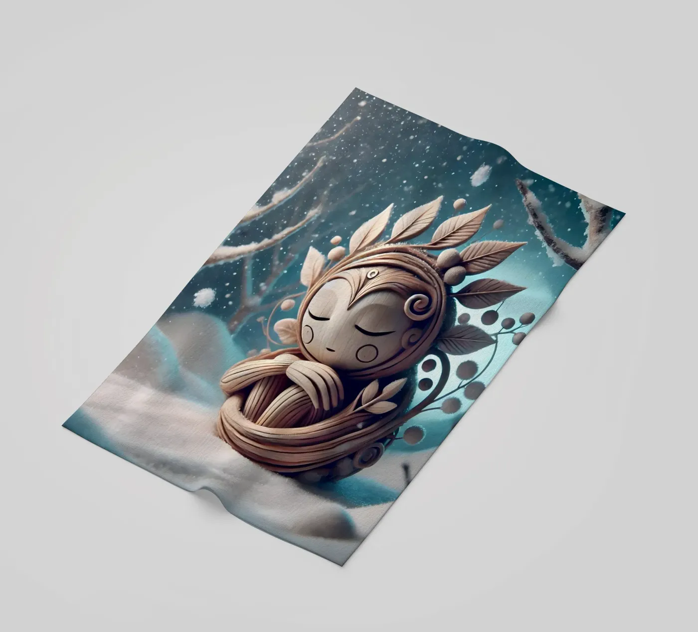 Ramoscello telo mare da Twinkle Art Studio