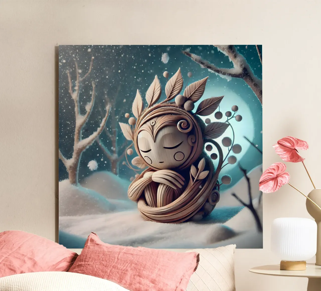 Ramoscello alluminio dibond da Twinkle Art Studio