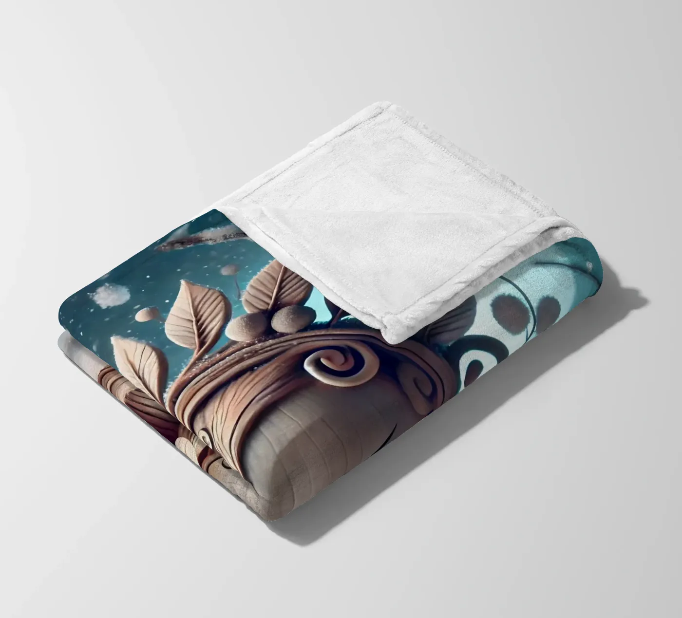 Twiglet fleecedeken van Twinkle Art Studio