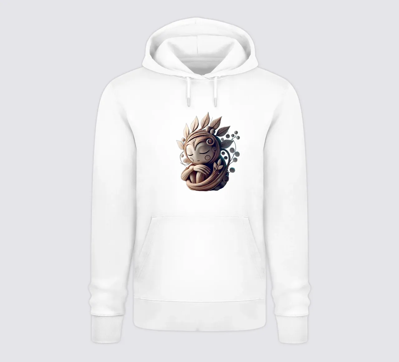 Ramoscello felpa con cappuccio da Twinkle Art Studio