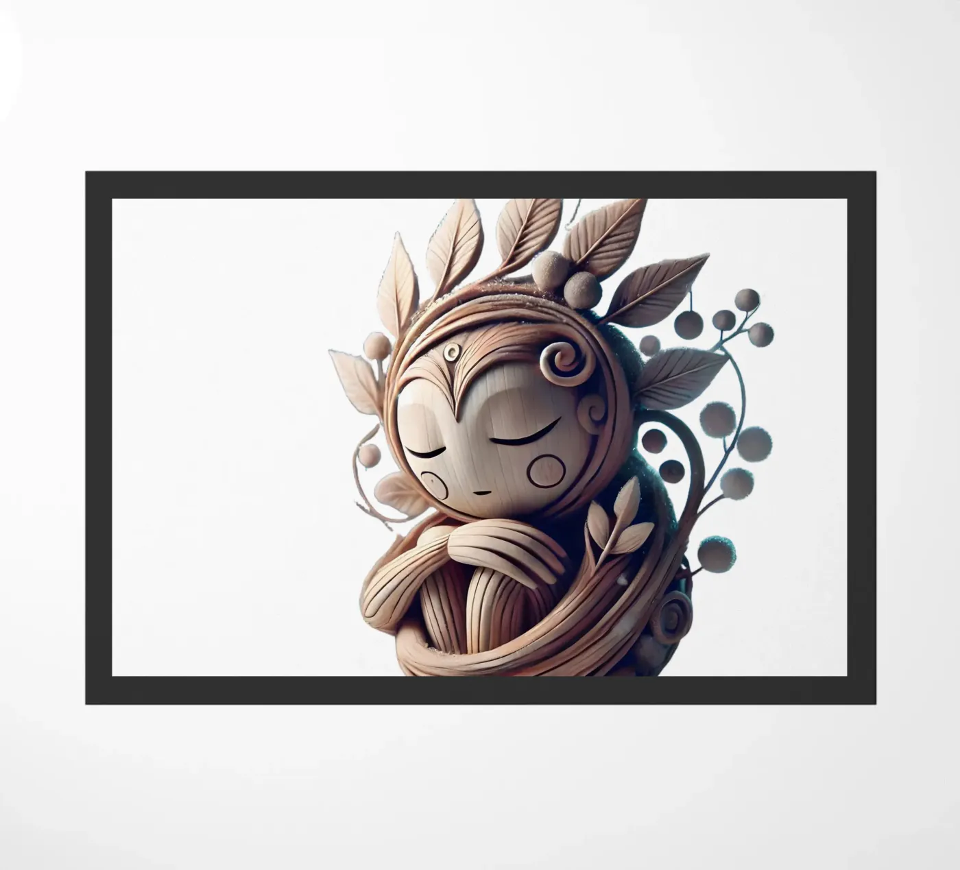 Twiglet doormat by Twinkle Art Studio