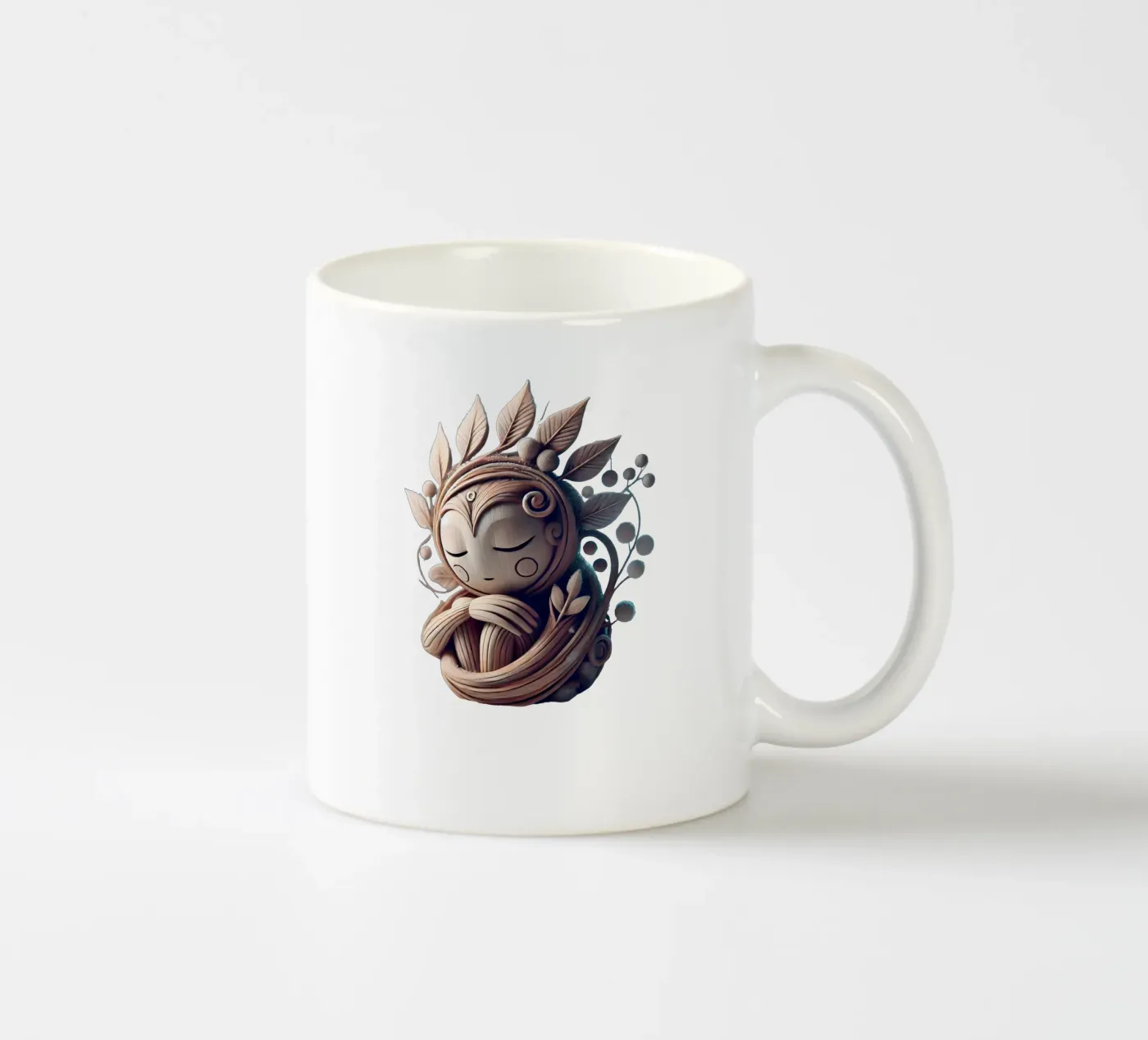 Twiglet ceramic mug by Twinkle Art Studio