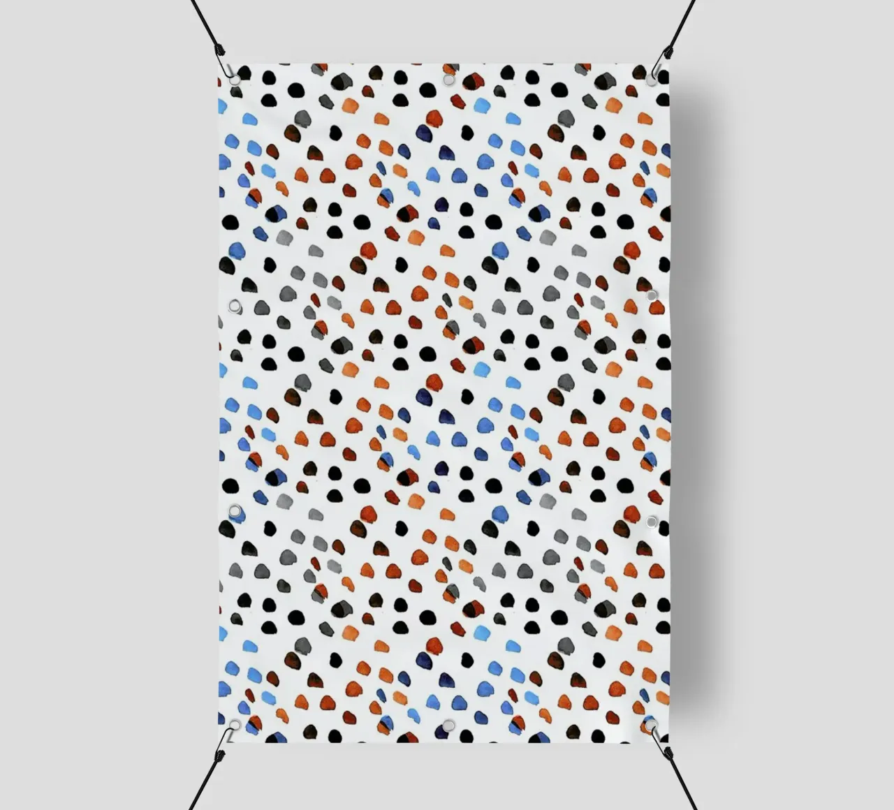 Small Colourful Dots lonas publicitarias de Niina Pechkovskaya