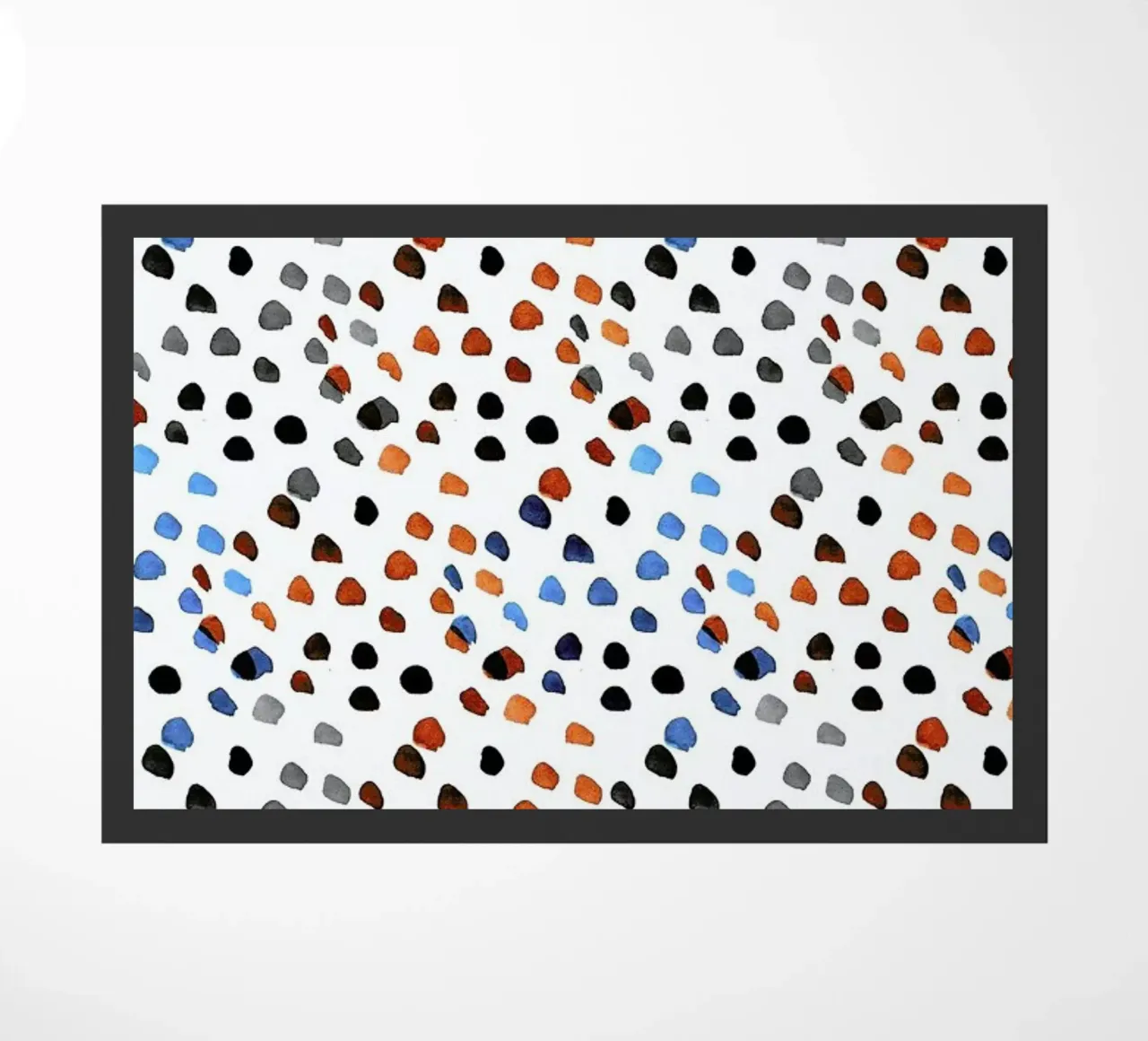 Small Colourful Dots felpudo de Niina Pechkovskaya