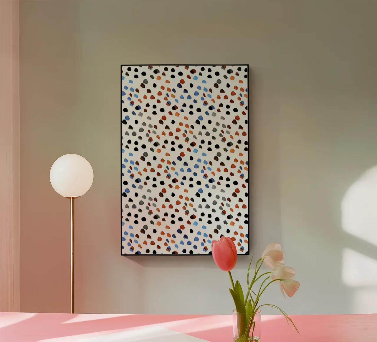 Small Colourful Dots plexiglass da Niina Pechkovskaya