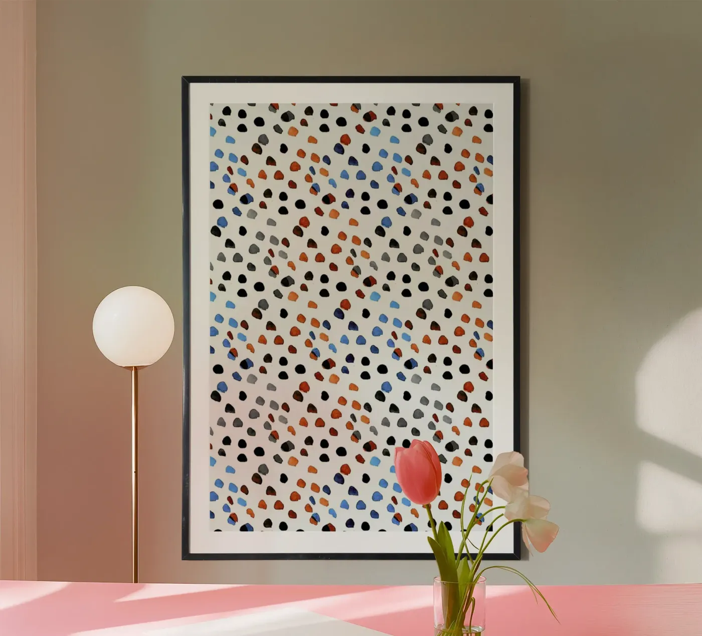 Small Colourful Dots poster da Niina Pechkovskaya