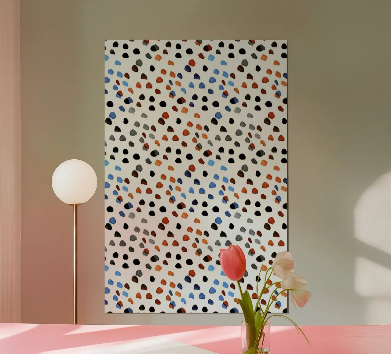 Small Colourful Dots carta hahnemühle da Niina Pechkovskaya