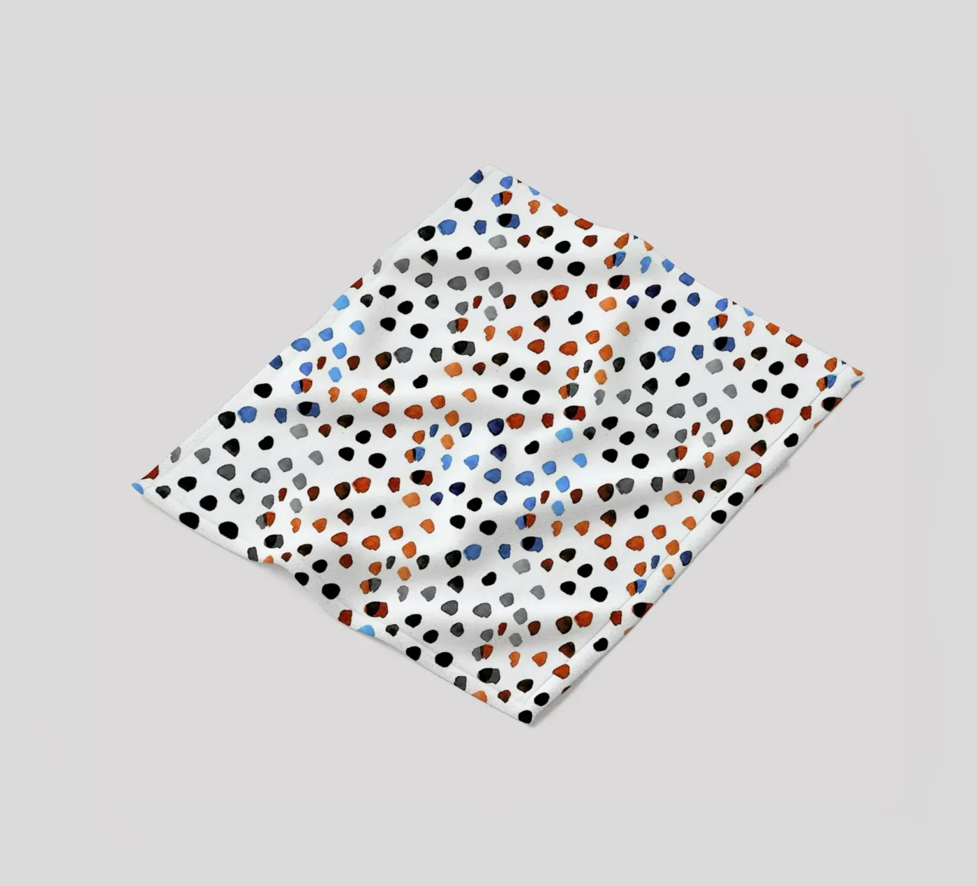 Small Colourful Dots Fleecedecke von Niina Pechkovskaya