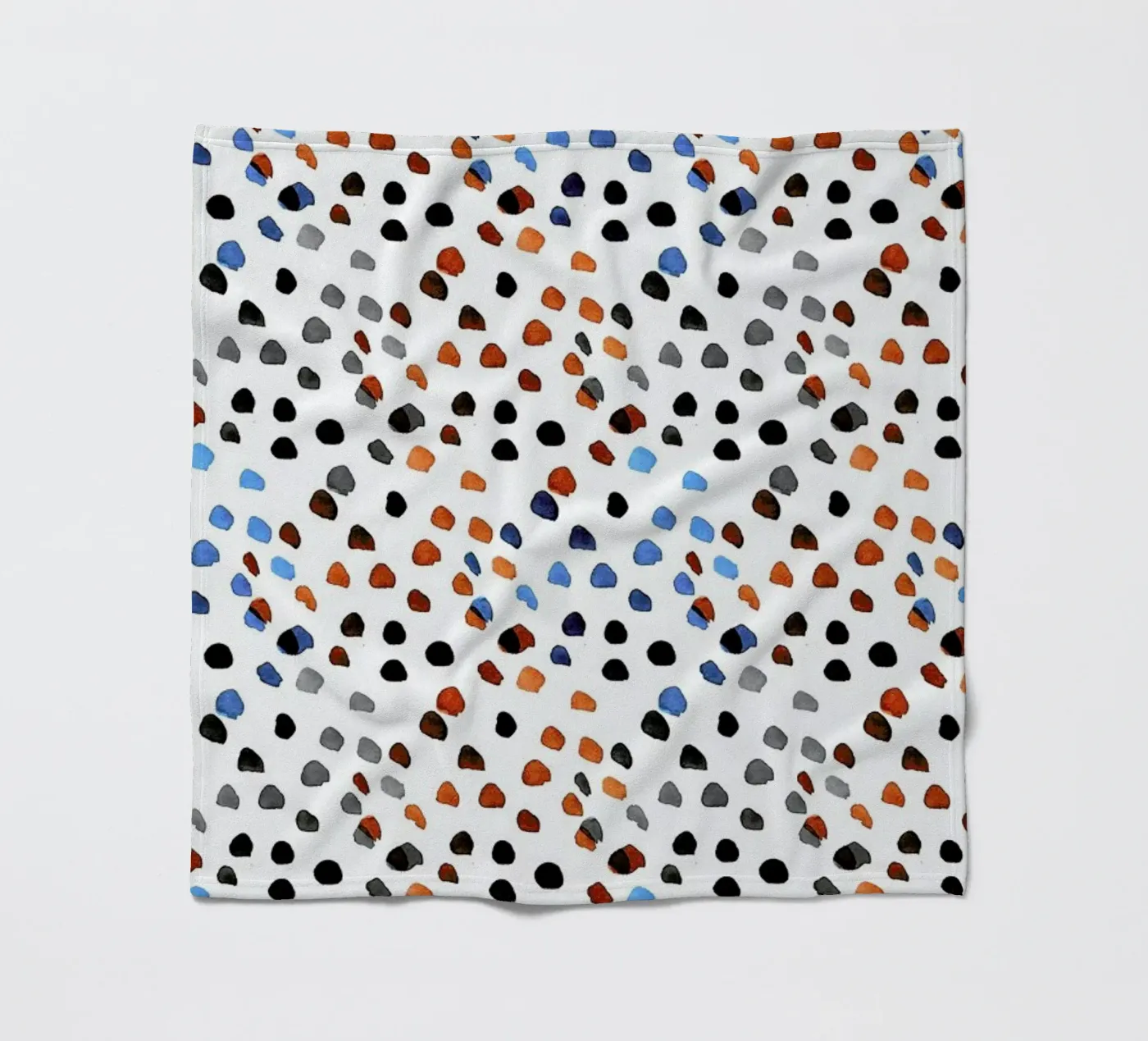 Small Colourful Dots Fleecedecke von Niina Pechkovskaya