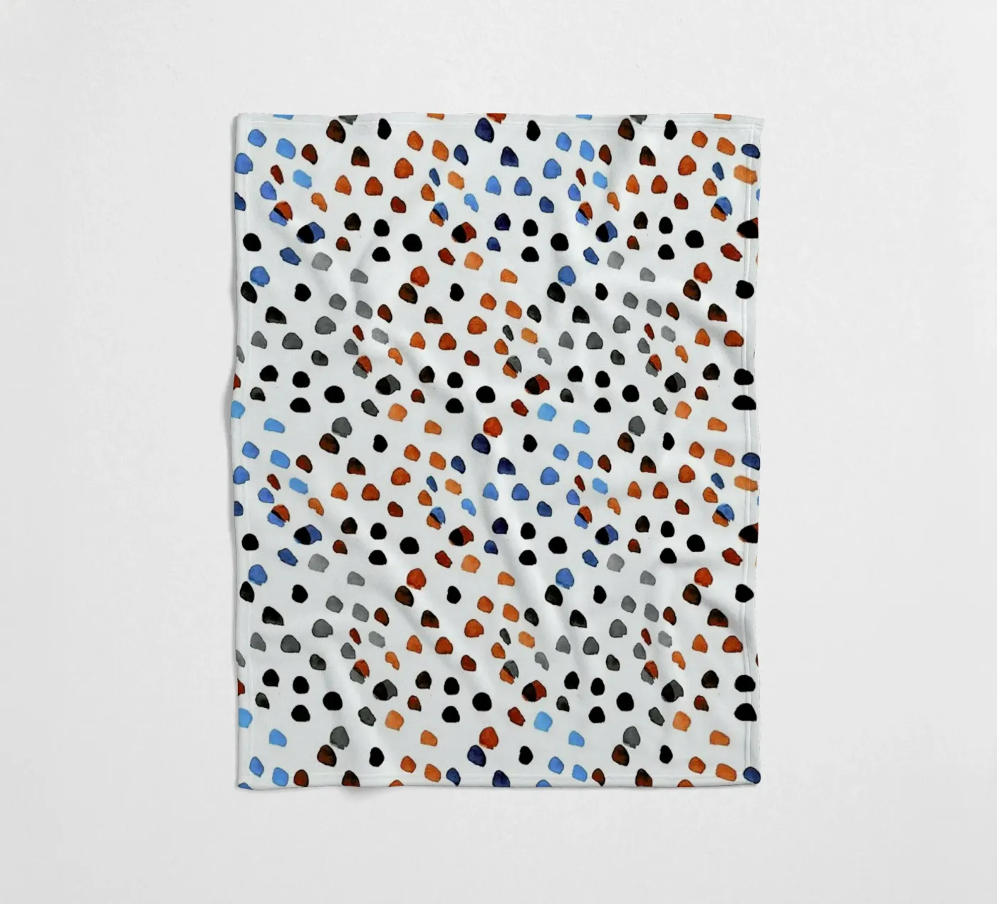 Small Colourful Dots Fleecedecke von Niina Pechkovskaya