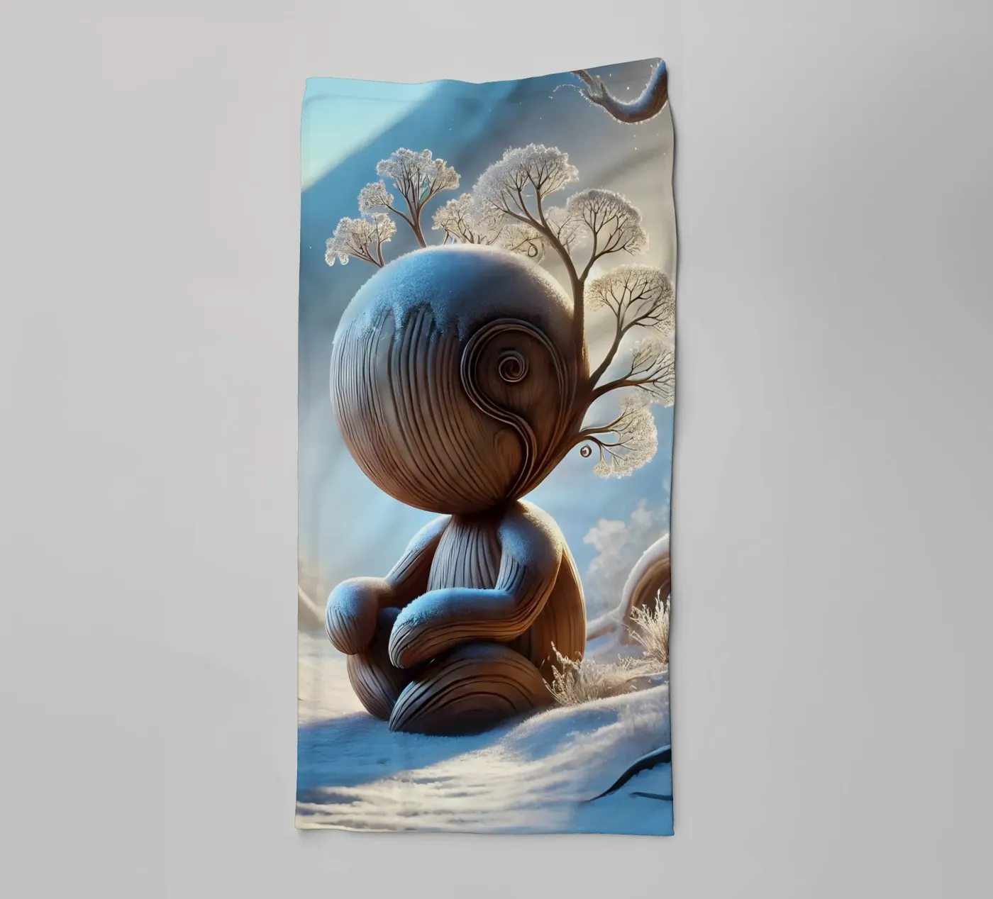 Twiglet towel by Twinkle Art Studio