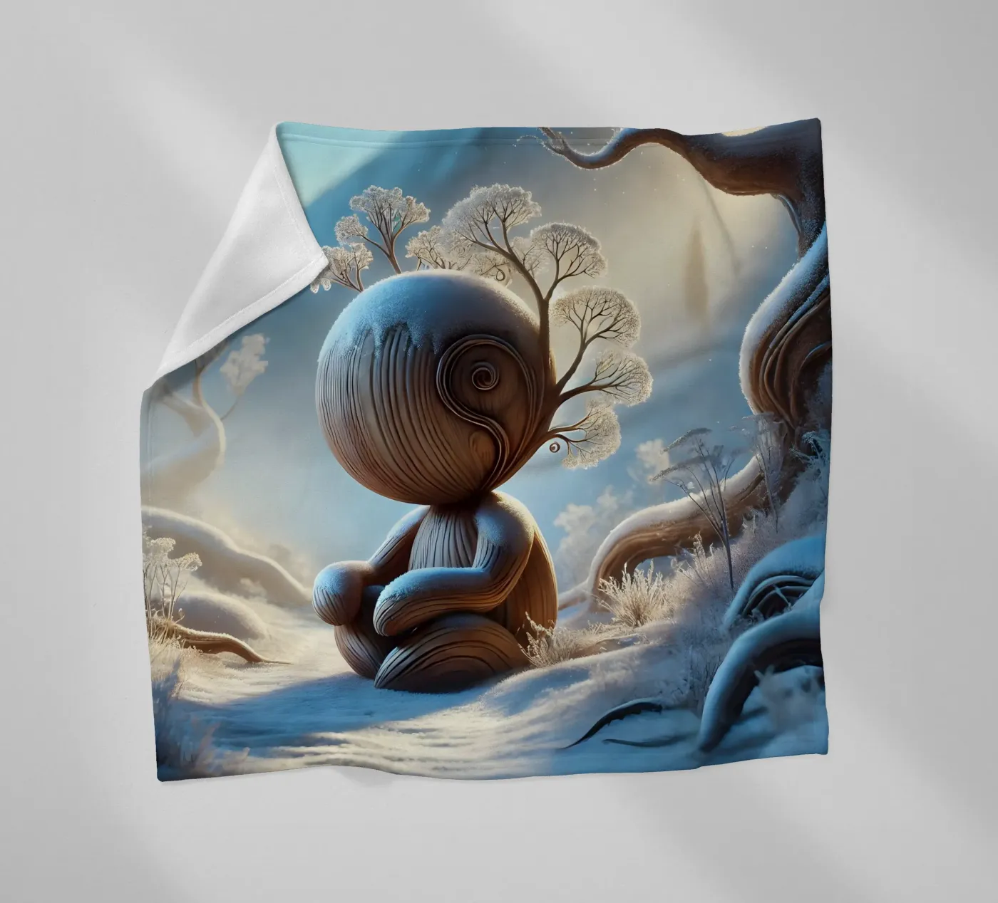 Twiglet Fleecedecke von Twinkle Art Studio