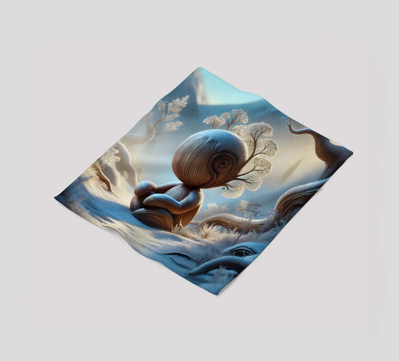 Twiglet Fleecedecke von Twinkle Art Studio