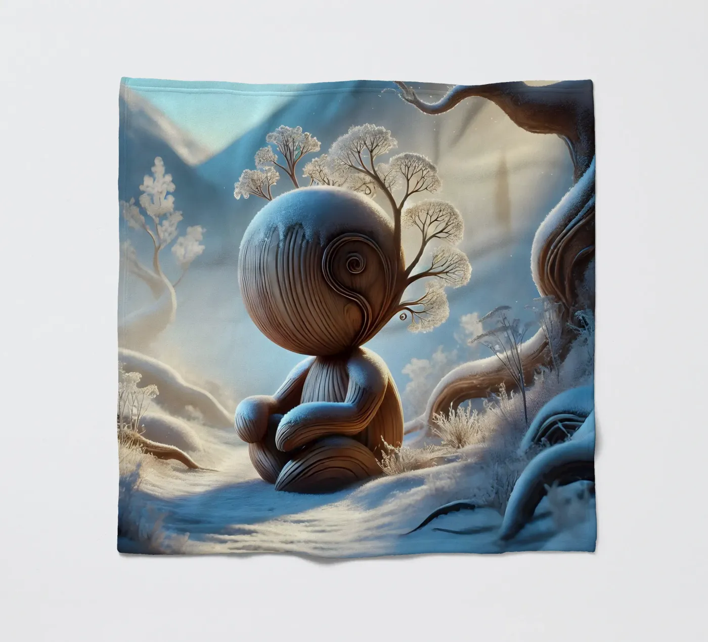 Twiglet Fleecedecke von Twinkle Art Studio