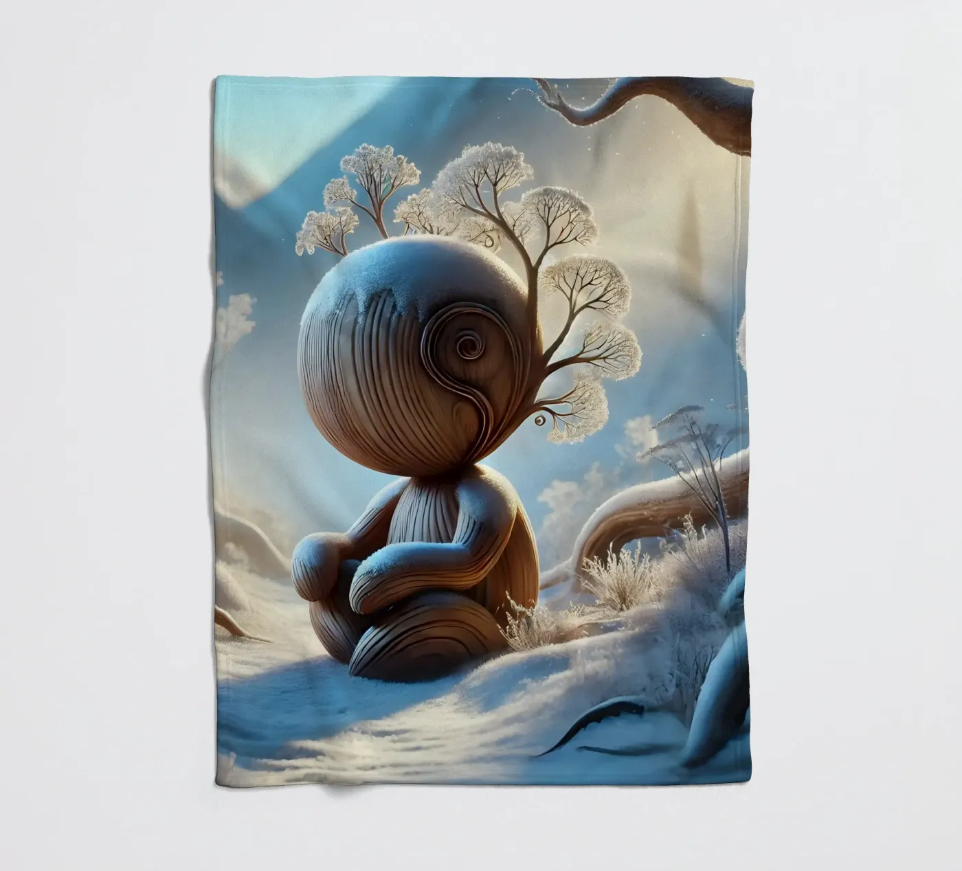 Twiglet Fleecedecke von Twinkle Art Studio