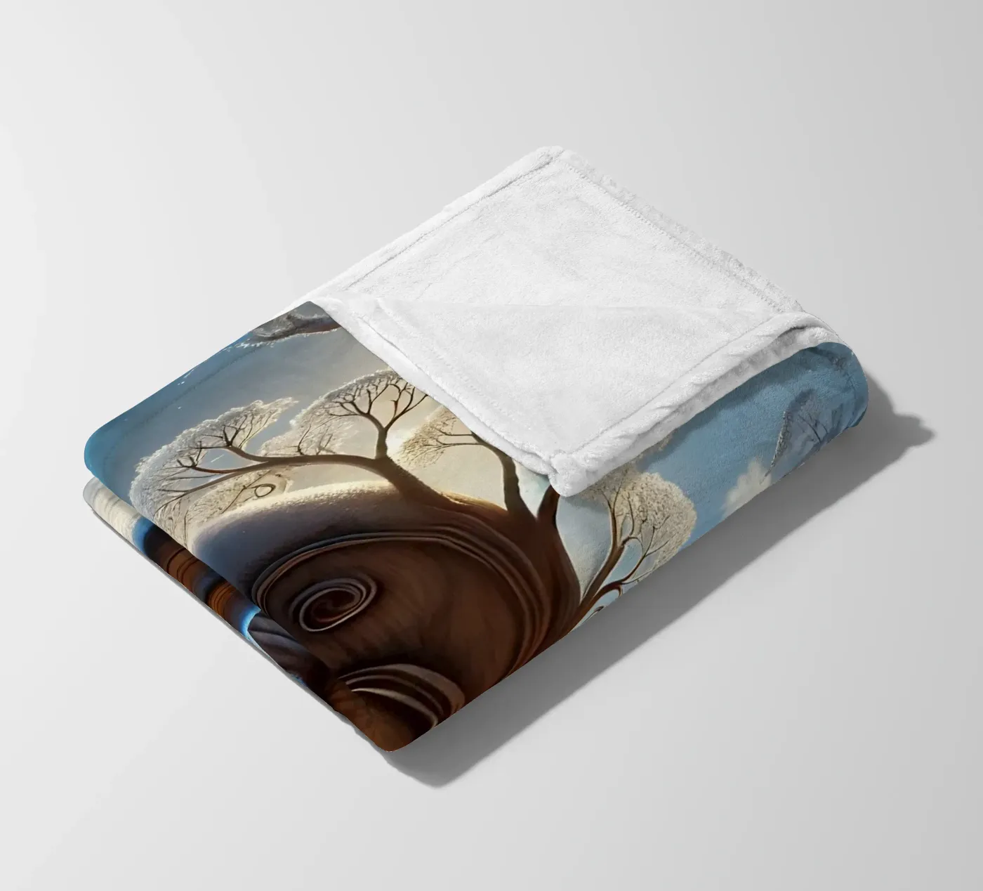 Twiglet Fleecedecke von Twinkle Art Studio