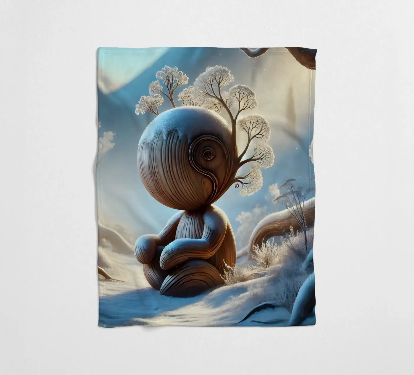 Twiglet Fleecedecke von Twinkle Art Studio