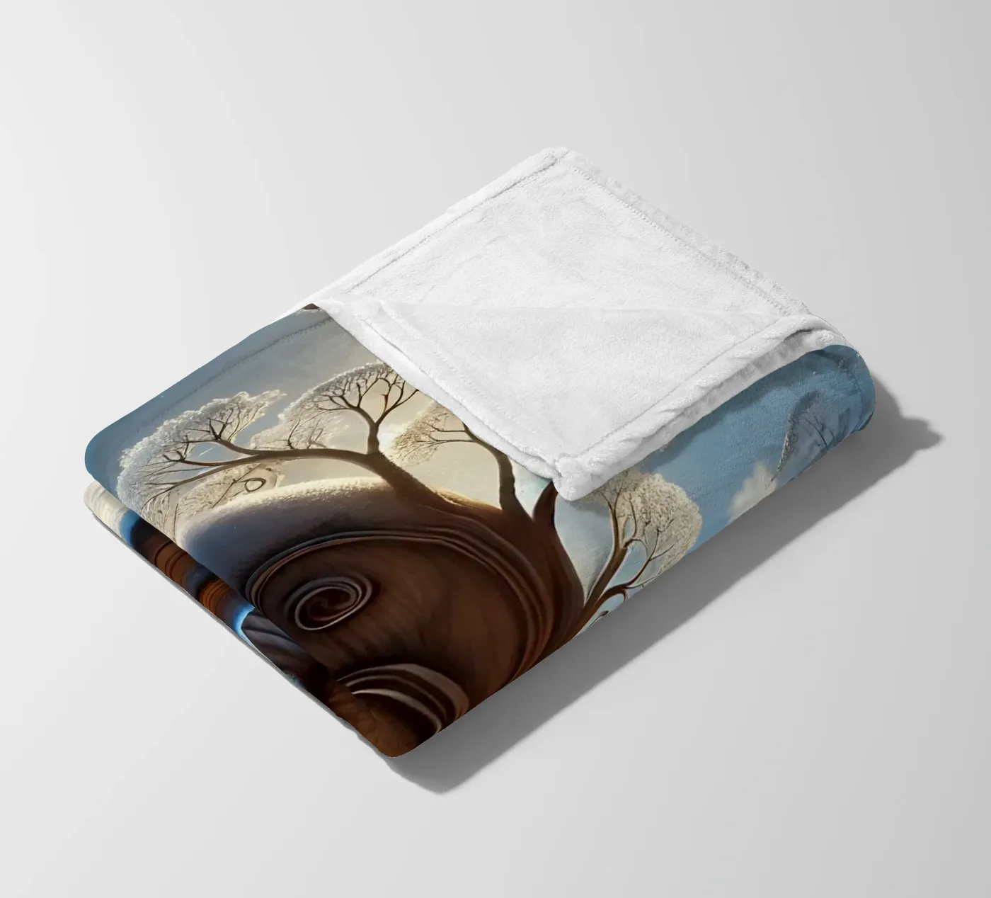 Twiglet Fleecedecke von Twinkle Art Studio