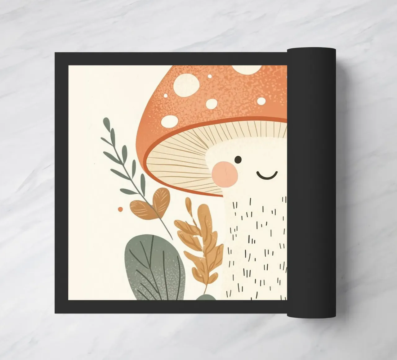 Affermazione per i bambini, coltivare la gentilezza, poster del bosco Boho zerbino da Little Lola