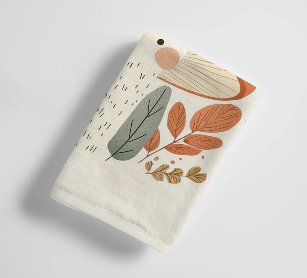 Affermazione per i bambini, coltivare la gentilezza, poster del bosco Boho asciugamano da bagno da Little Lola