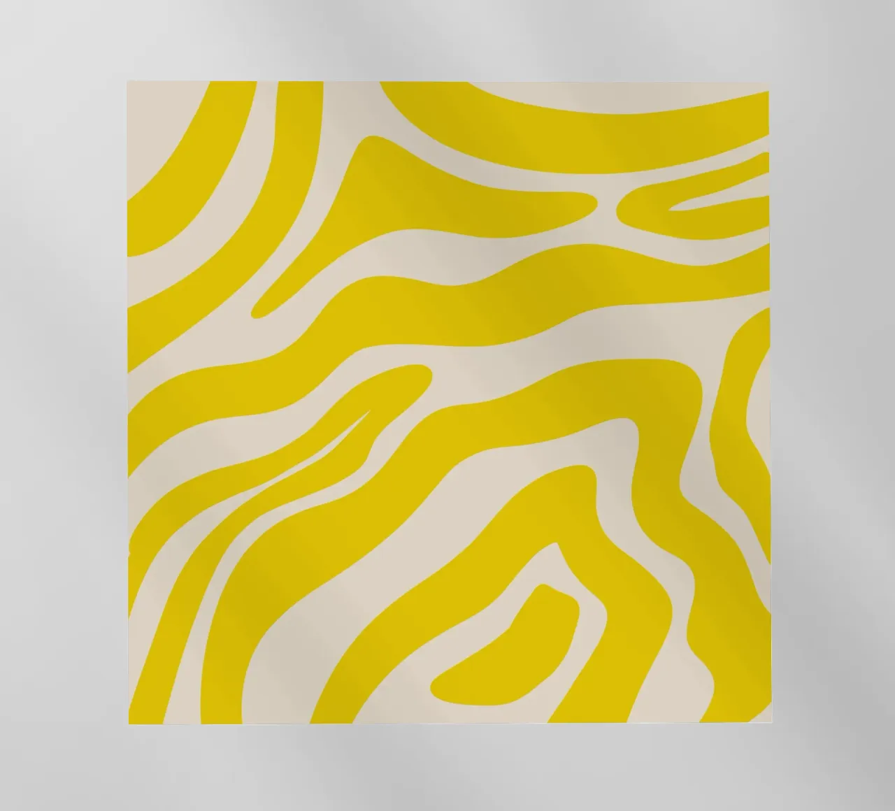 Linee astratte - giallo e crema pellicola backlit da Wackapacka