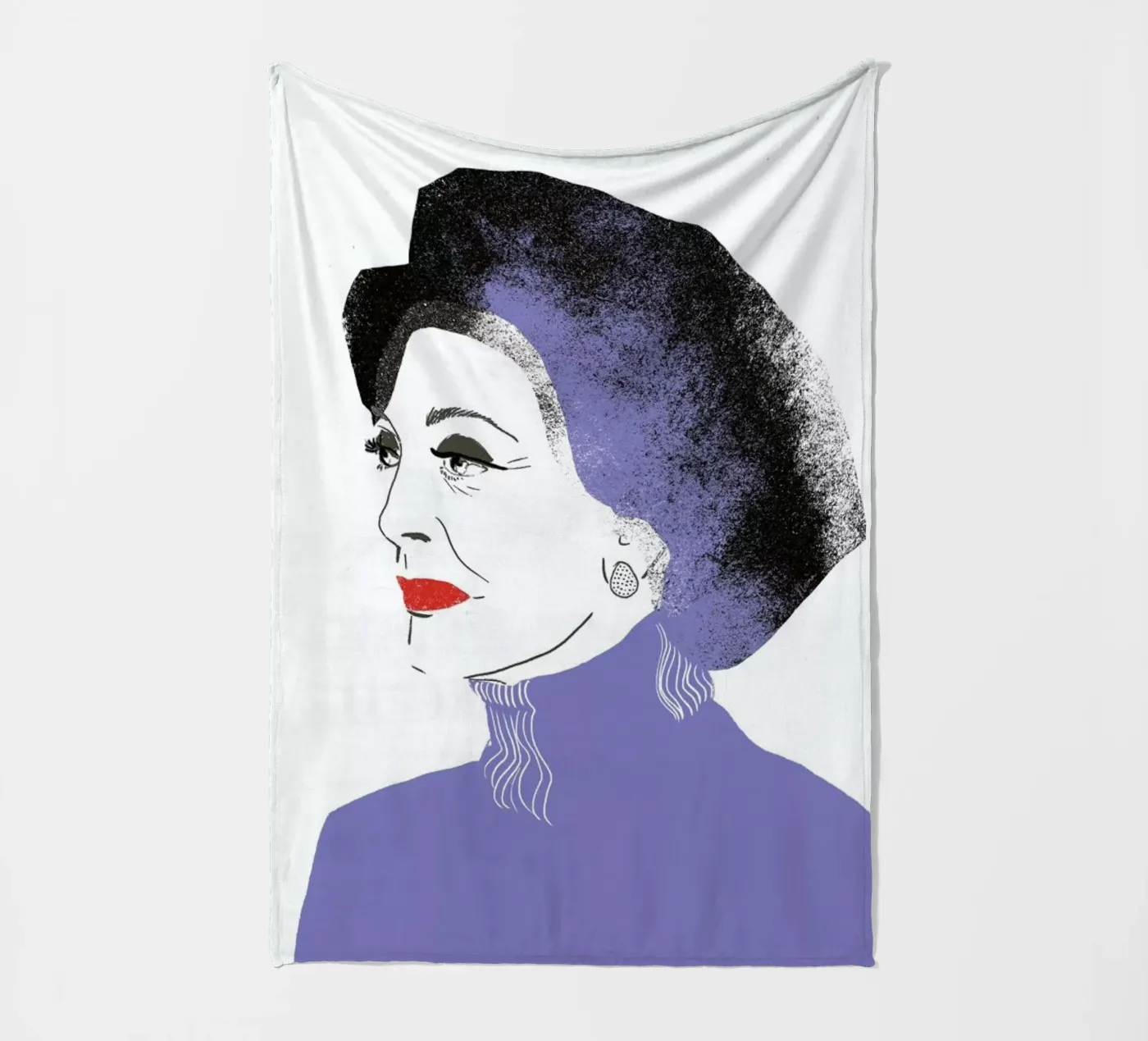 Carmen fleecedeken van Niina Pechkovskaya