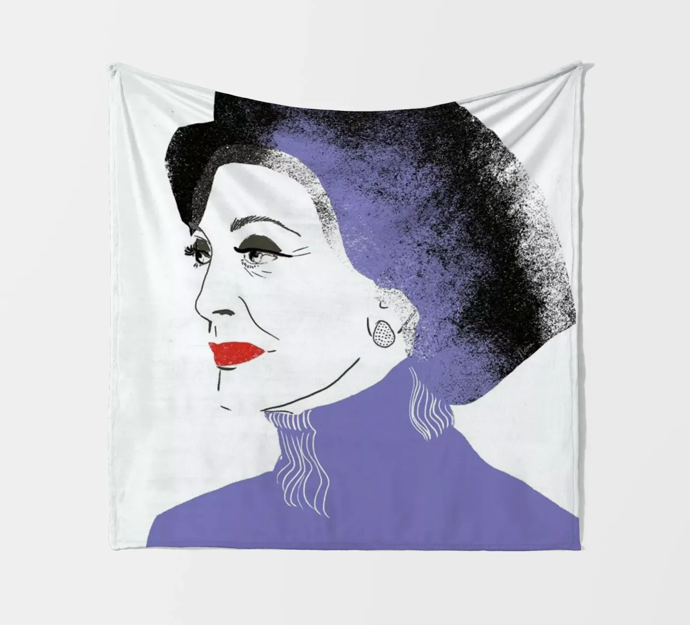 Carmen fleecedeken van Niina Pechkovskaya