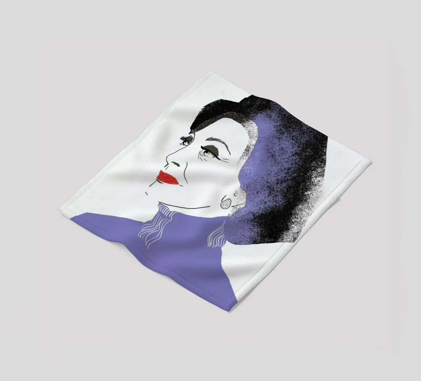 Carmen fleecedeken van Niina Pechkovskaya