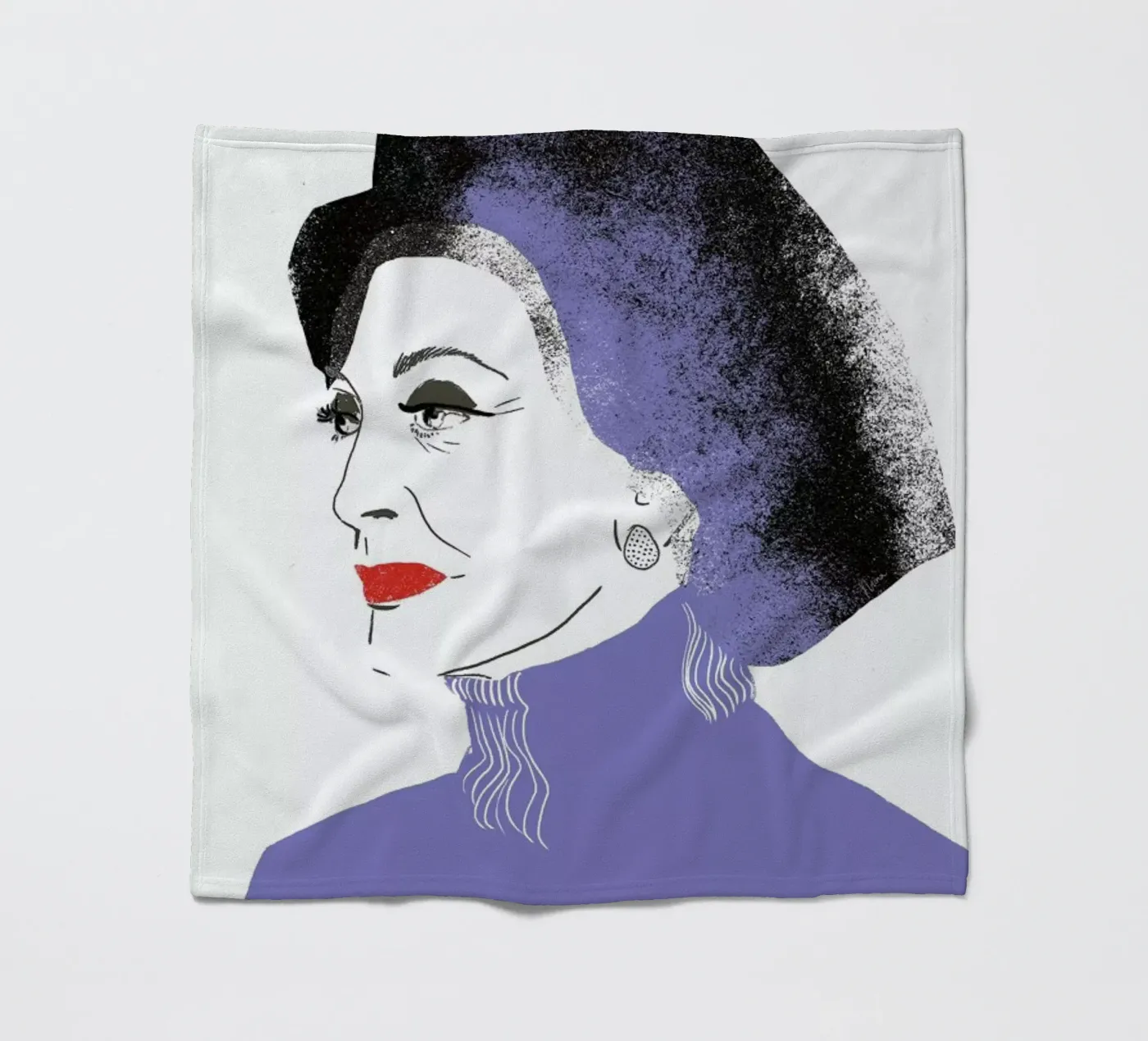 Carmen fleecedeken van Niina Pechkovskaya