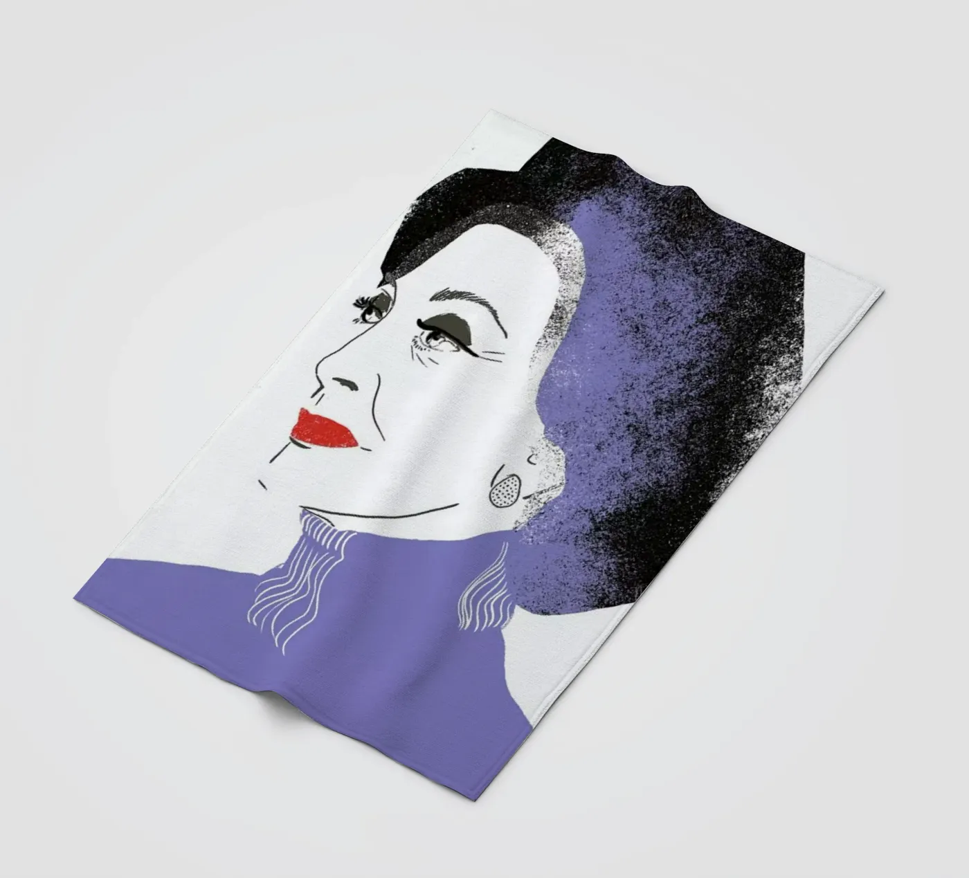 Carmen fleecedeken van Niina Pechkovskaya