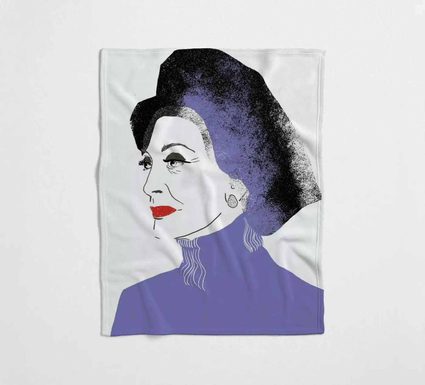 Carmen fleecedeken van Niina Pechkovskaya