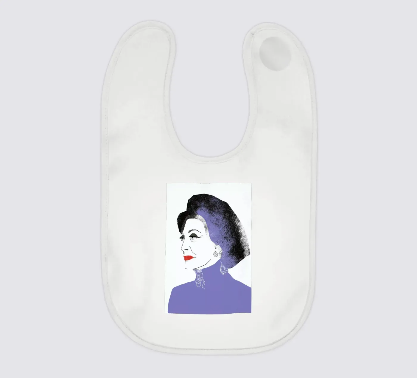 Carmen baby slabbetje van Niina Pechkovskaya