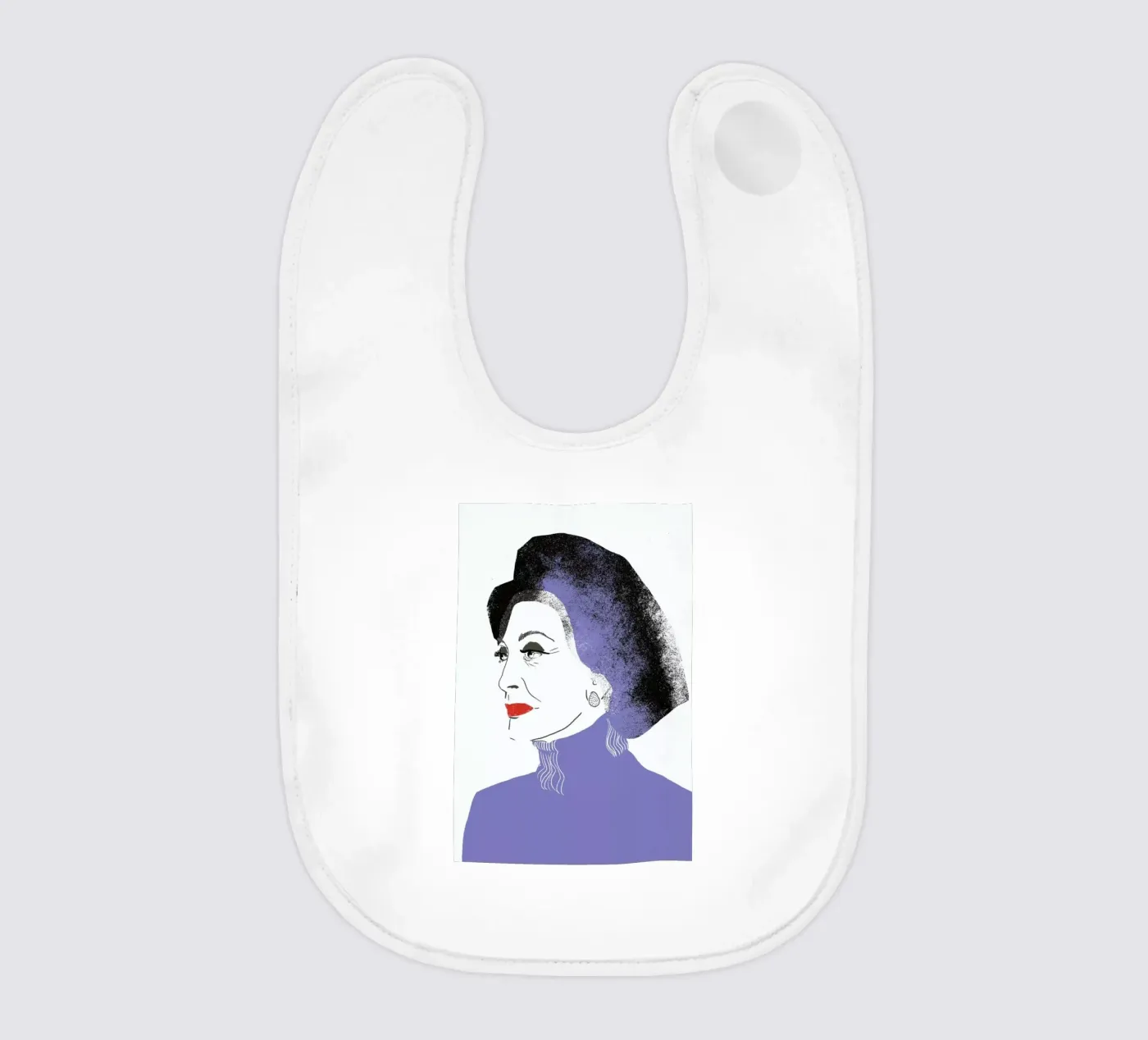 Carmen baby slabbetje van Niina Pechkovskaya