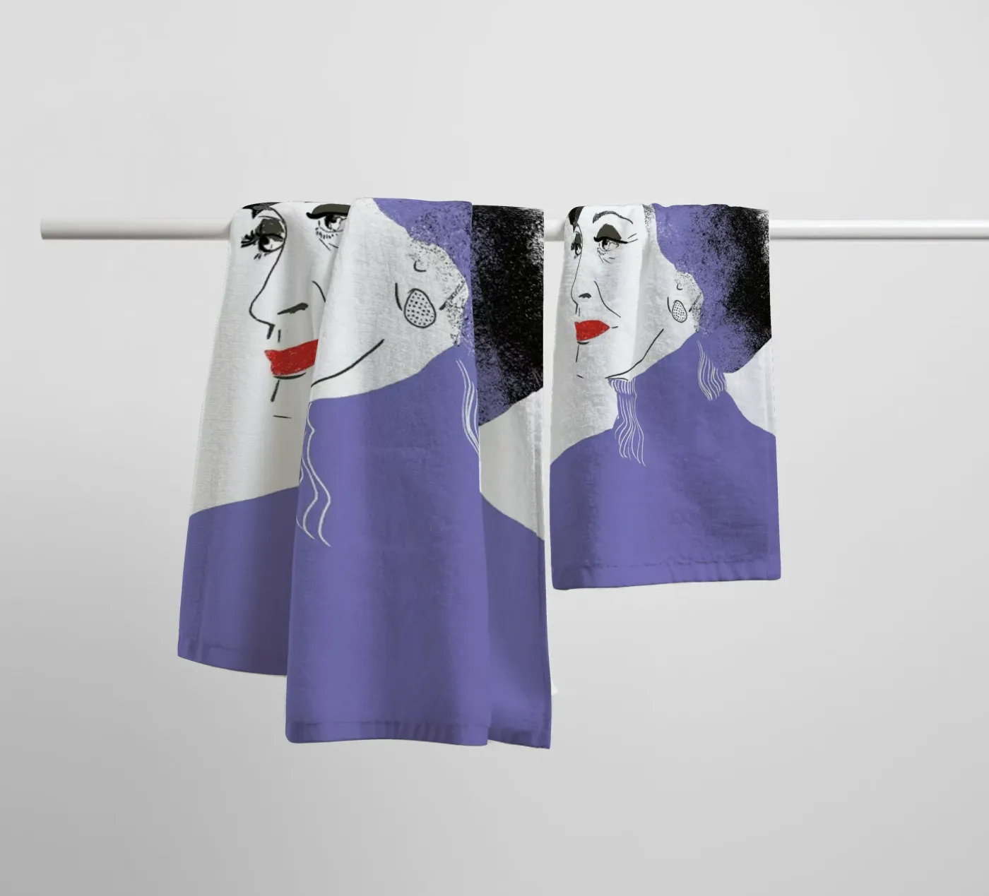 Carmen badhanddoek van Niina Pechkovskaya