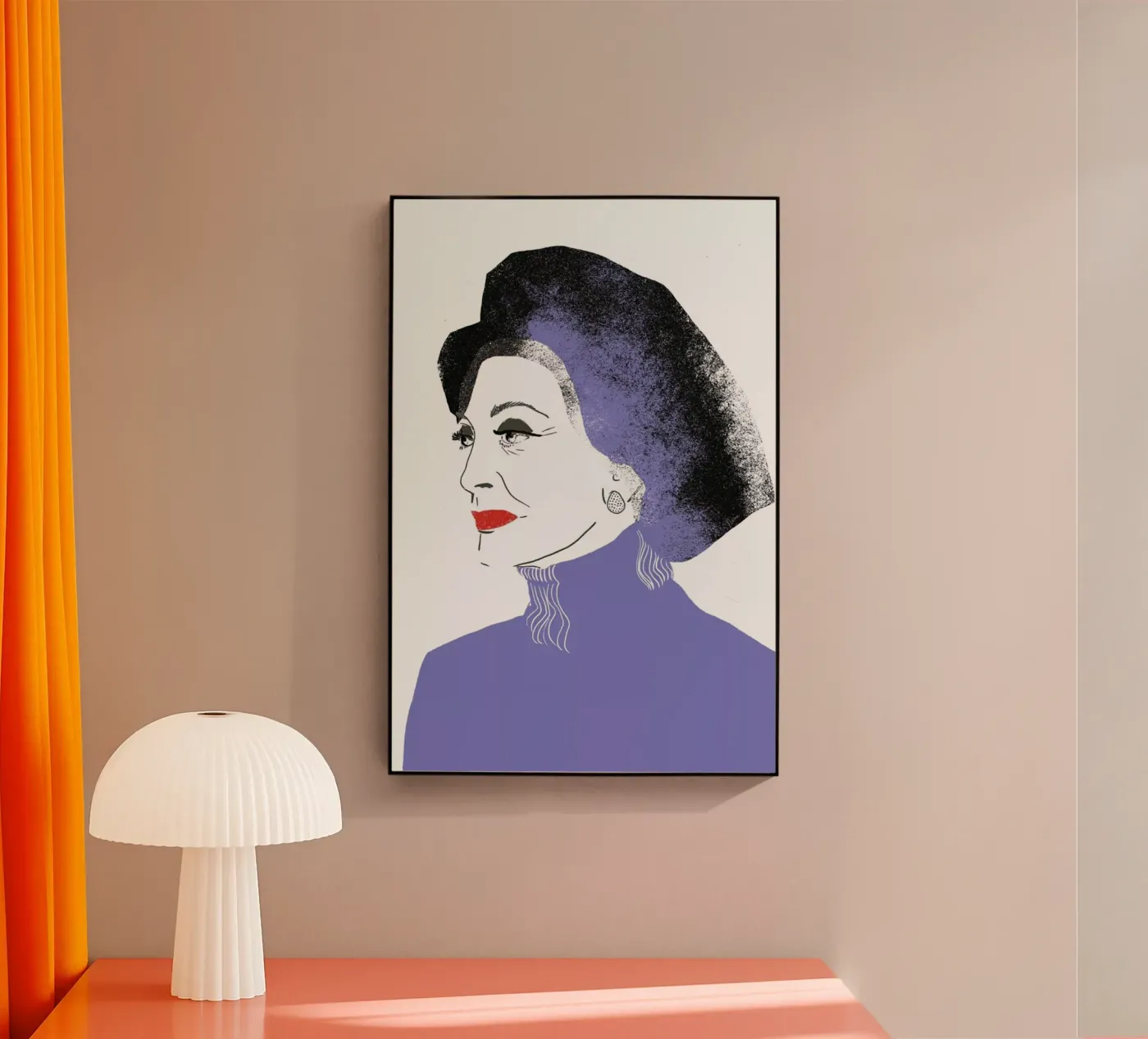 Carmen Acryl-Glas von Niina Pechkovskaya