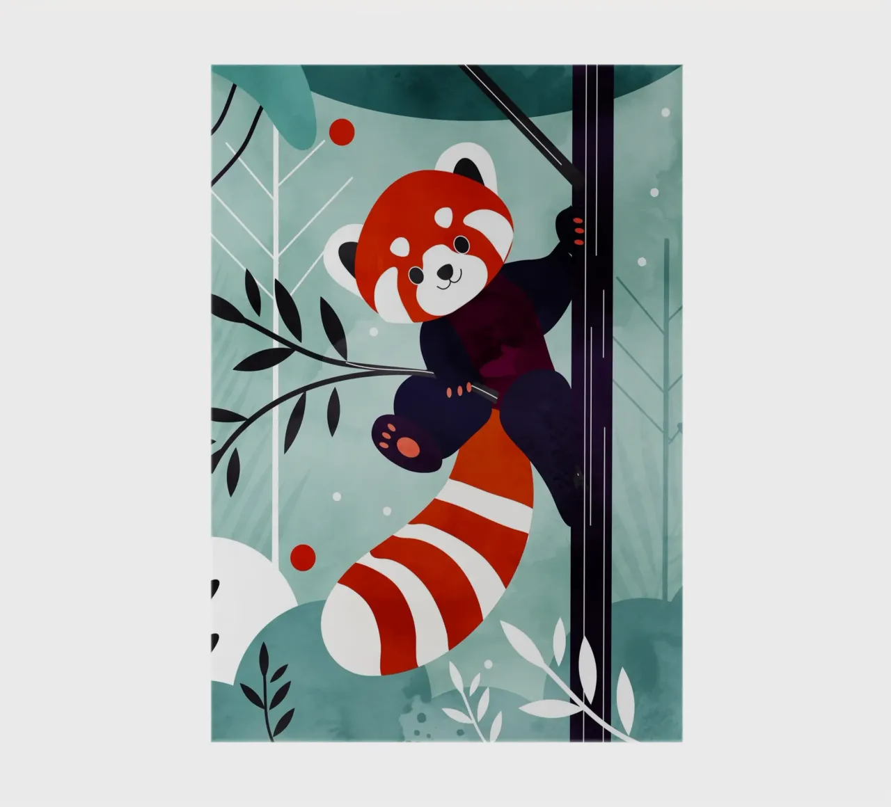 Allegro panda rosso nella giungla diario da namosh