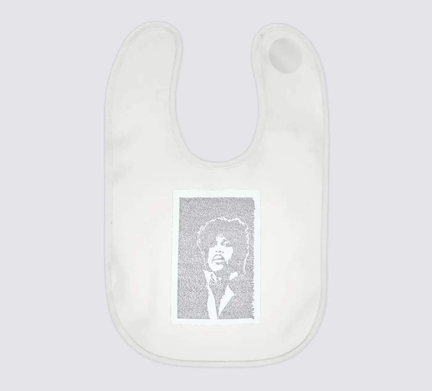 Prince baby bib by Mike Matola