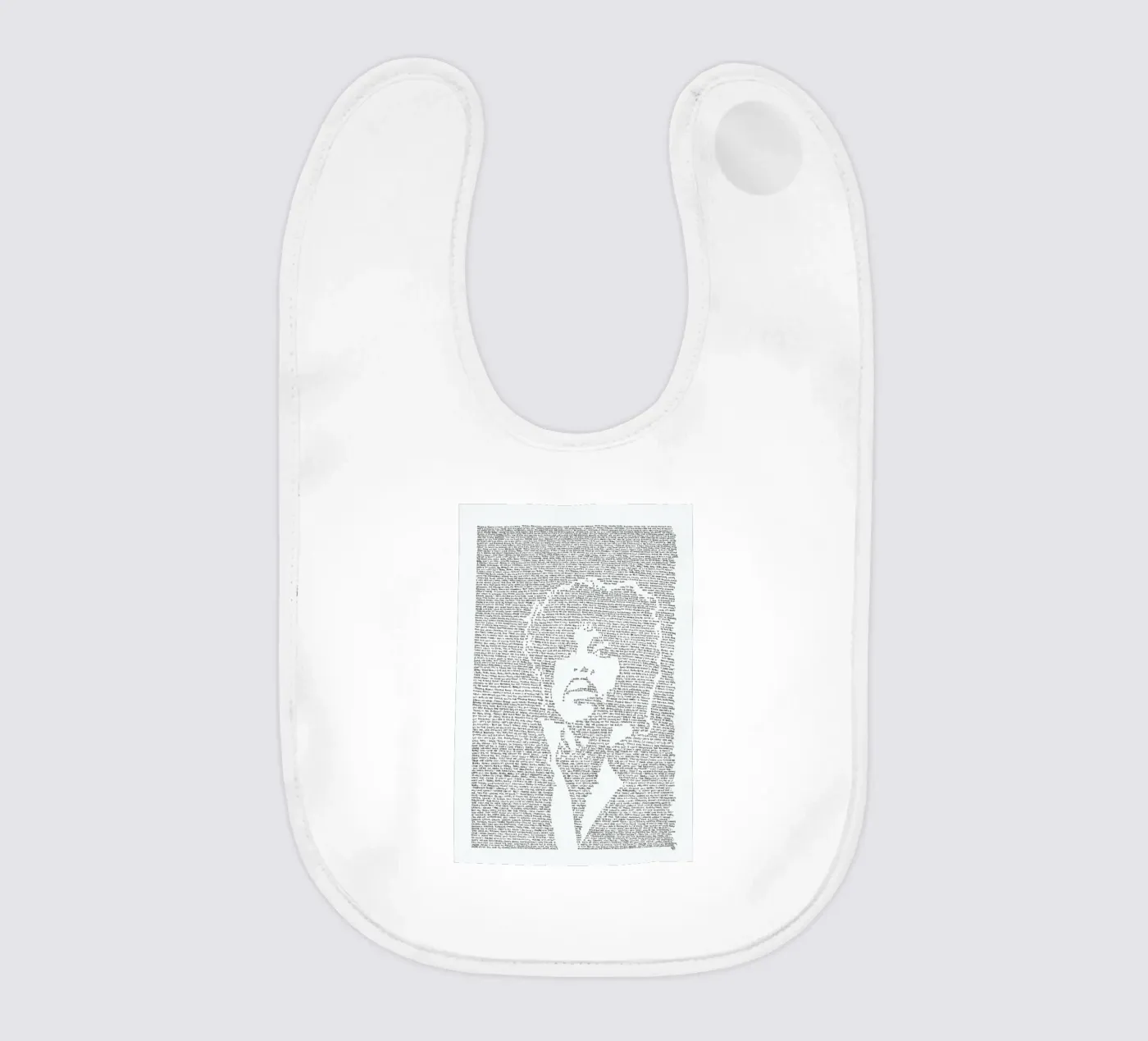 Prince baby bib by Mike Matola
