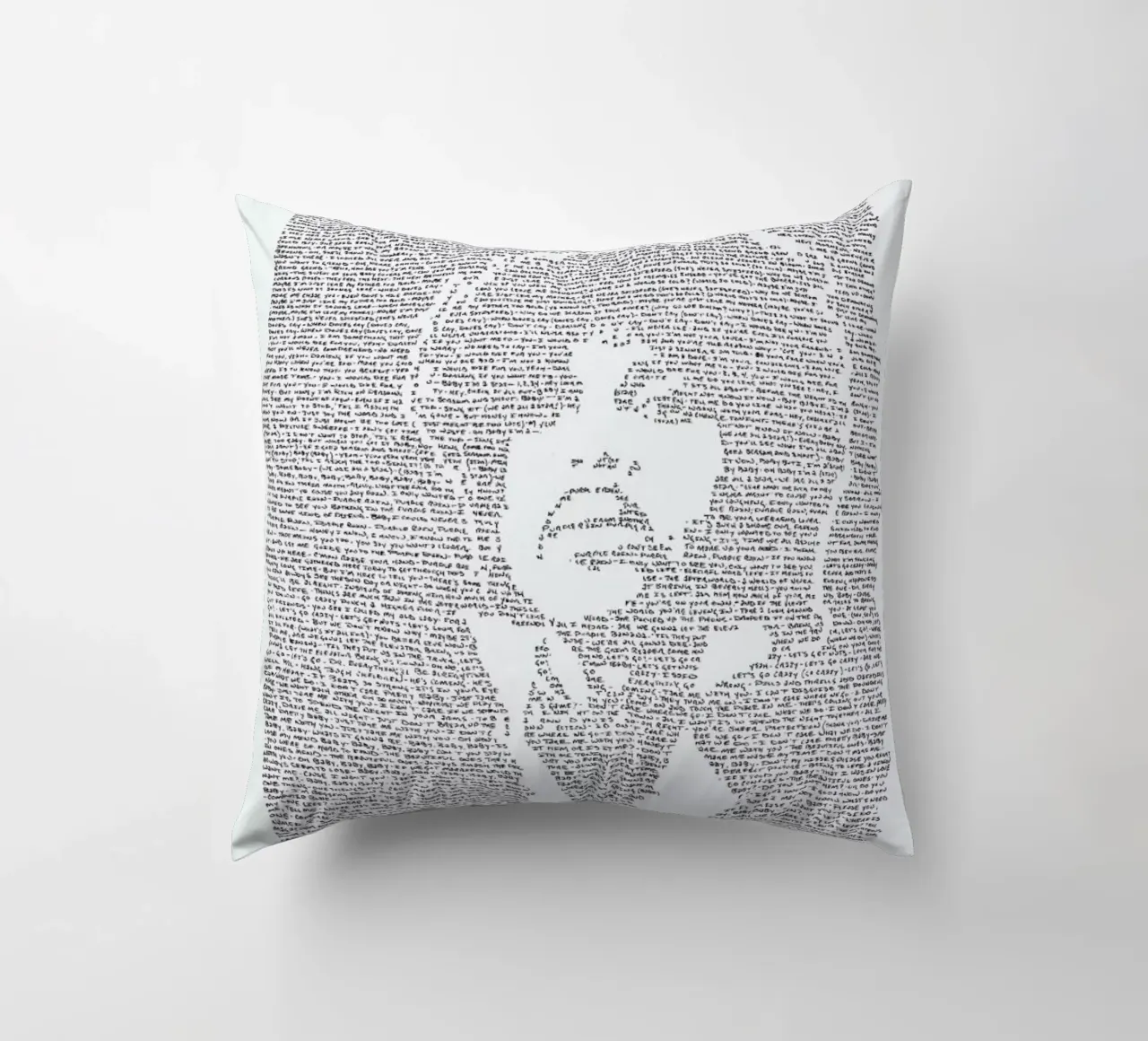 Prince decorative cushion by Mike Matola