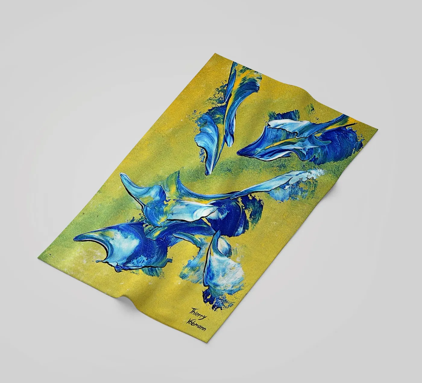 IDEAL GIFT 113 telo mare da Thierry Vobmann Abstract painting